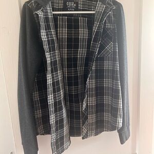 Zoo York Black and Gray Youth XL Jacket
